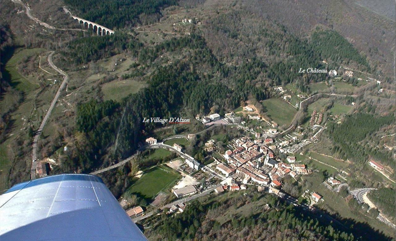 Chateau Du Mazel Acomodação com café da manhã Alzon Exterior foto