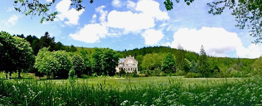 Chateau Du Mazel Acomodação com café da manhã Alzon Exterior foto